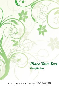 abstract floral background