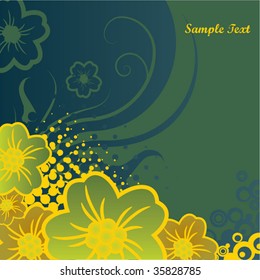 abstract floral background
