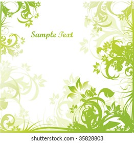 abstract floral background