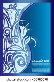 abstract Floral background