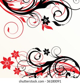 abstract floral background