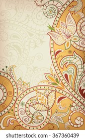 Abstract Floral Background