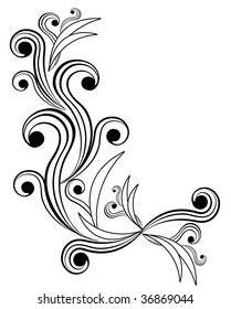 abstract floral background
