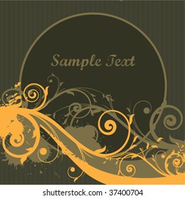 Abstract floral background.