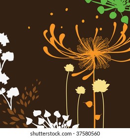 abstract floral background