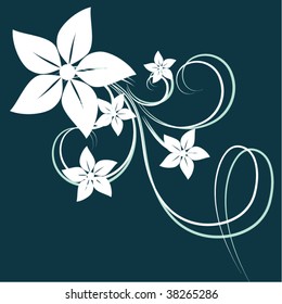 abstract floral background