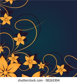 abstract floral background