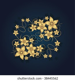 abstract floral background
