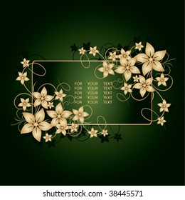 abstract floral background