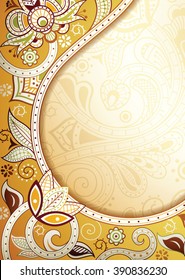 Abstract Floral Background