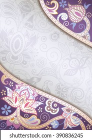 Abstract Floral Background