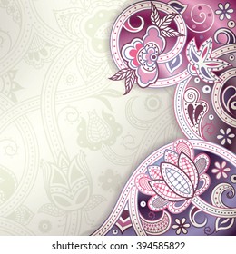 Abstract Floral Background