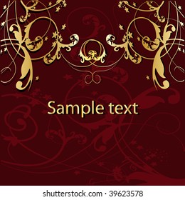abstract floral background