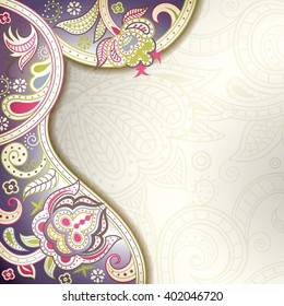 Abstract Floral Background