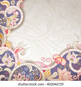 Abstract Floral Background