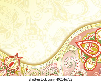 Abstract Floral Background