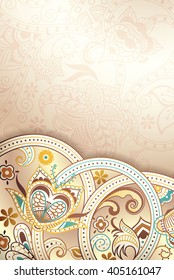 Abstract Floral Background
