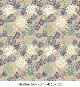 Abstract floral background