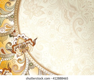 Abstract Floral Background