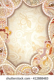 Abstract Floral Background