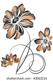abstract floral background