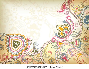Abstract Floral Background