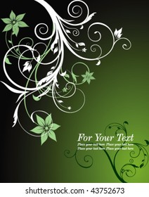 abstract floral background