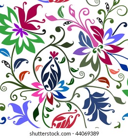 Abstract floral background