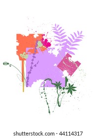 abstract floral background