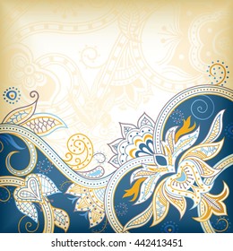Abstract Floral Background
