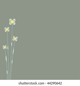 Abstract Floral Background