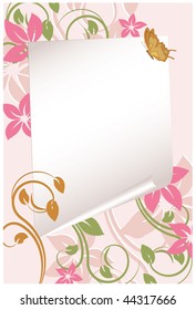 abstract floral background