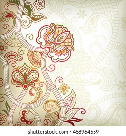 Abstract Floral Background