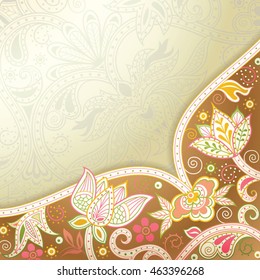 Abstract Floral Background