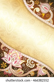 Abstract Floral Background