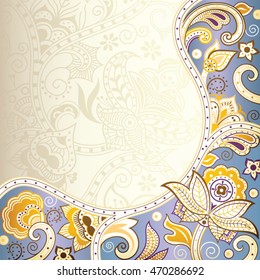 Abstract Floral Background
