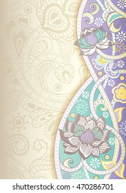 Abstrakter floraler Hintergrund