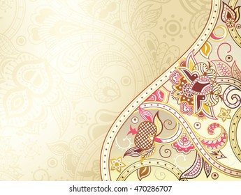 Abstract Floral Background