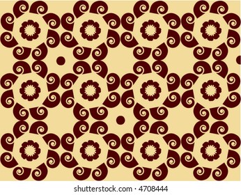 fondo floral abstracto
