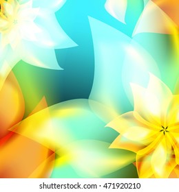 abstract floral background