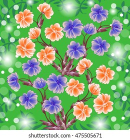 Abstract floral background.