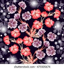 Abstract floral background.