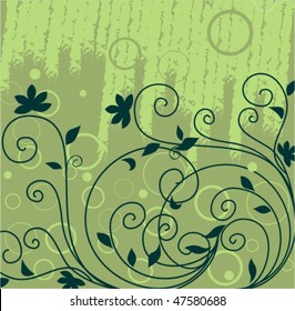 abstract floral background
