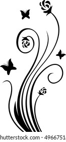  abstract floral background