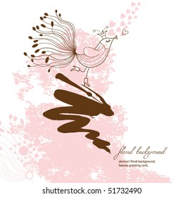  abstract floral background