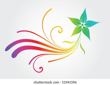 abstract floral background