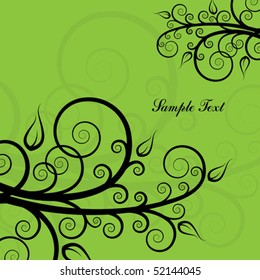 abstract floral background