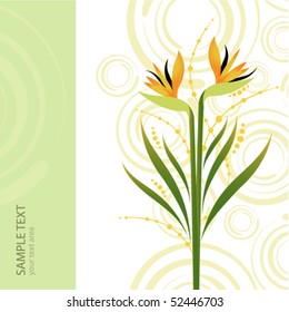 abstract floral background