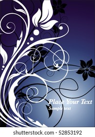 abstract floral background