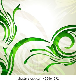 Abstract floral background